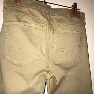 AE skinny stretch khakis never worn!